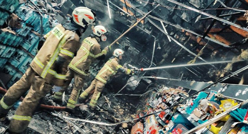 Strażacy z Wesołej jeżdżą do różnych zdarzeń...